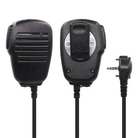 VX-231 VX-261 Radio Speaker Mic Compatible for Motorola Vertex Standard VX-261 VX-264 VX-231 VX-451 VX-454 VX-459 Walkie Talkie Duty Shoulder Microphone MH-450s MH-360S with 3.5mm Audio Jack
