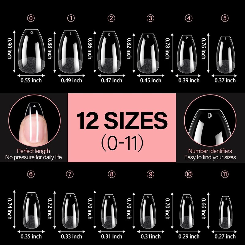 ERBO Gel Nail Tips