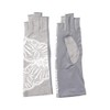 GlovesDEPO Women's Arm Cover, Cool Touch, Floral Pattern, Lace, Short,