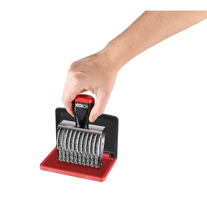 Colop 151306 Ink Pad Micro 2 + Colour 801 Red