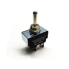 30 Amp Toggle Switch 3 Position Reverse Polarity DC Motor Control- Maintained
