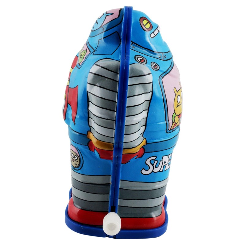 Freak Scene Robot Ugly Bots Blue Robot Tin Robot
