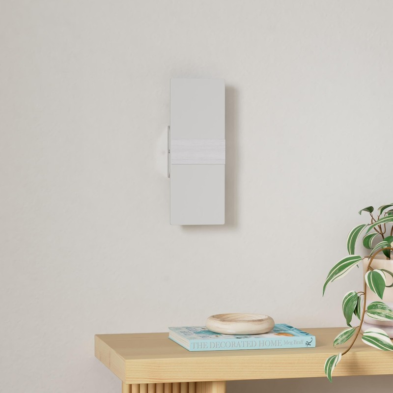 GOODATE Plug in Wall Sconces with Stepless Adjustable 3000K-6500K Colors