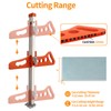 SnapFixMate Durable Stainless Steel Drywall Cutter with Hand Push -