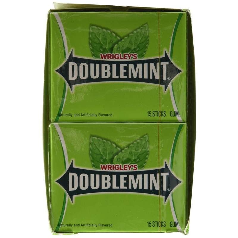 Wrigley's Doublemint Gum - 15 stick packs - 10 ct.
