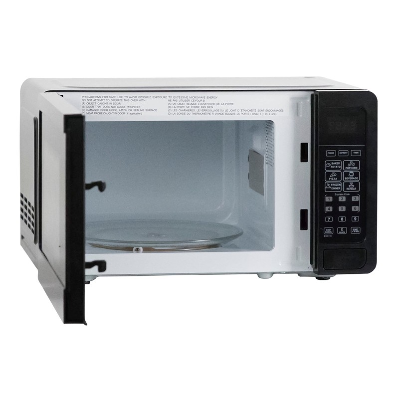 West Bend WBMW71B Microwave Oven 700-Watts Compact with 6 Pre