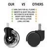 Office Chair Wheels for IKEA Chairs,10mm stem Caster, 3 Inch