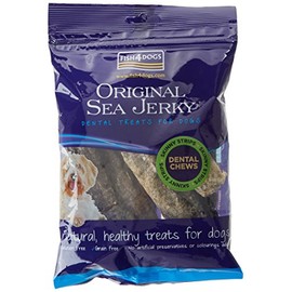 Fish 4 Dogs Sea Jerky Skinny Strips, 100 g, Pack of 3