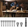 IUSOT 10pcs Drywall Screw Depth Setter PH2, 1/4 Hex Shank