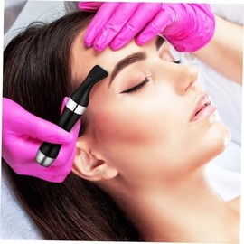 Electric Eyebrow Trimmer for Women Men Precision Facial Hair Remover with Multiple Heads Comb Brush to Use for Nose Lip Eyebrows Thigh Hair Grooming