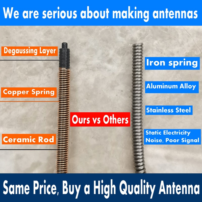 8 Inch Antenna Replacement for Dodge Nitro (2007-2010), Dodge Nitro