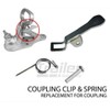 Trailer Coupling Clip Kit Hitch Trigger Spring & Pin Boat
