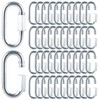 APACALI 30Pcs Carabiner M8 Quick Link Heavy Duty Chain Link,