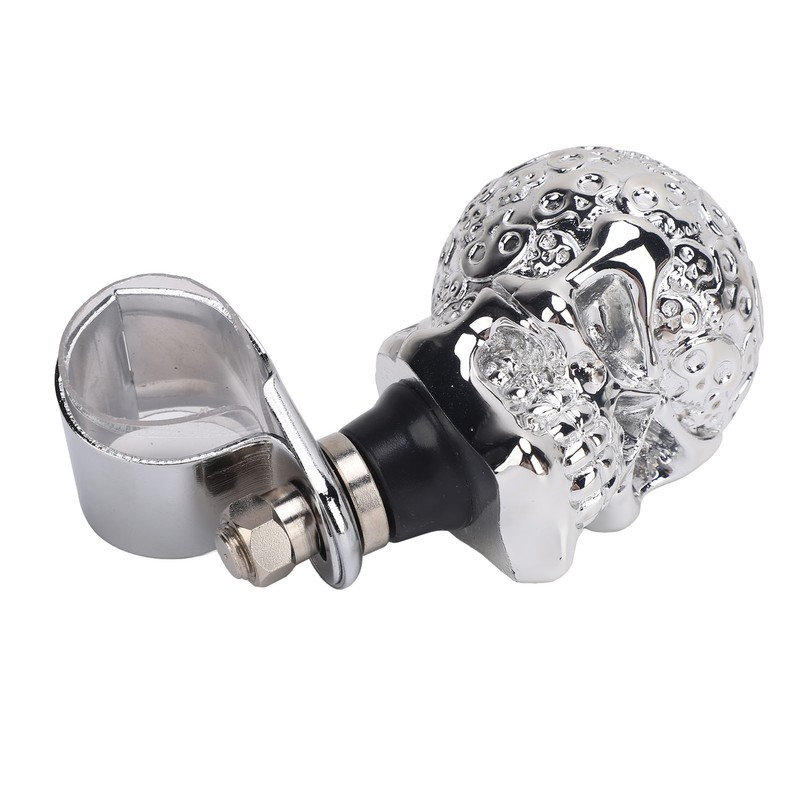 Skull Steering Wheel Turn Knob 3cm Diameter Turn Knob Spinner