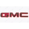 Auto Front Rear Gloss Red Black Emblem Overlay 2019+ GMC