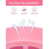 TEOYALL PE Lash Tapes, 5 Rolls Adhesive Micropore Breathable Pink