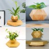 KIYOMING Levitating Plant Pot Hexagon Floating Air Bonsai Pot Suspension
