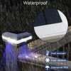 FVTLED Solar Outdoor Post Cap Lights, Solar Post Light Fits