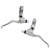 Dia-Compe SS6 Old School MTB Brake Lever Set (L+R), Silver,