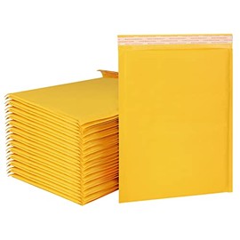 Acrux7 Bubble Mailers, 25 Pack Padded Envelopes 10x13 Inch, Self Seal Bubble Envelopes for Shipping and Packaging, Safely Ship Books