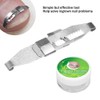 1pc Silver Ingrown Toenail Correction 17 to 22mm Adjustable Stainless