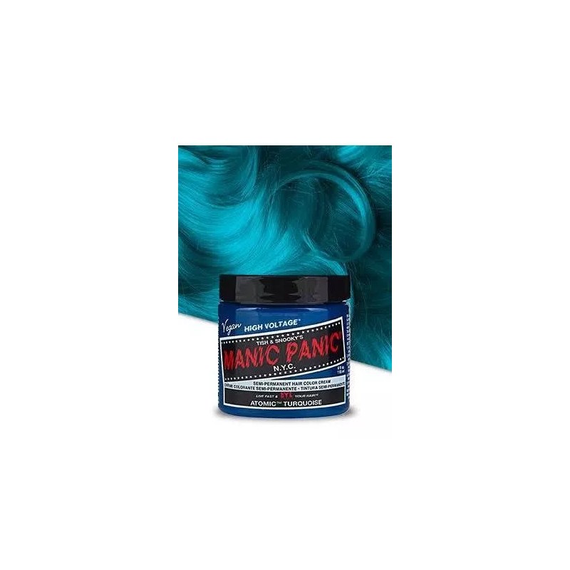 M&P Tinte En Crema Semipermanente Manic Panic Atomic Turquoise