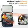 Kalesi Cooler Backpack 36 Cans Lightweight Insulated Leak-Proof Travel Camping