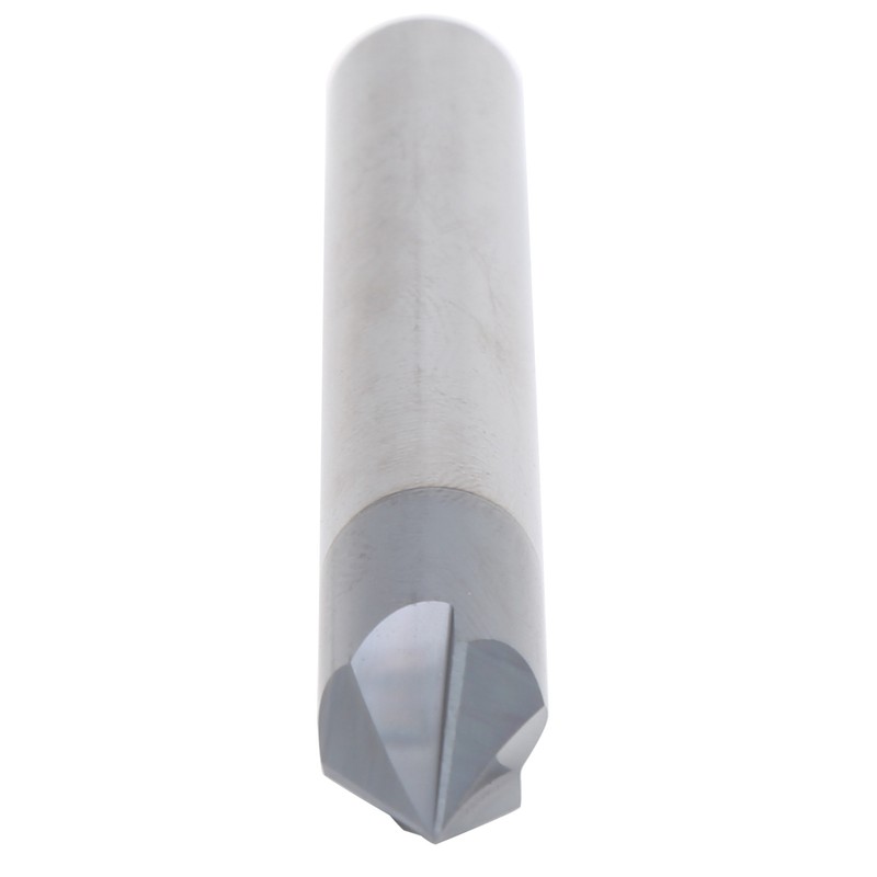 Chamfer End Mill 3 Flute 60° Milling Cutter Tungsten Steel
