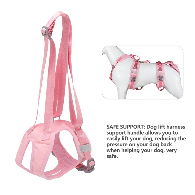 Dog Lift Harness Adjustable Safe Comfortable Puppy Hind Leg Support