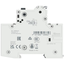 Siemens 5SU13567KK16 residual-current circuit breaker switch