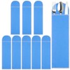 Weewooday Silver Storage Bags Anti Tarnish Silverware Sleeves Blue Flatware
