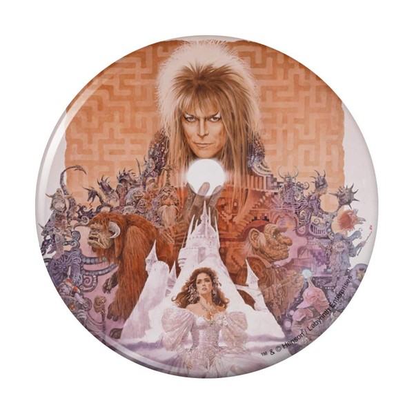 Labyrinth Movie Art Goblin King Jareth David Bowie Kitchen Refrigerator