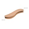 Natural Leather Cork Layer Insoles for Women, Shoe Insoles, Replacement