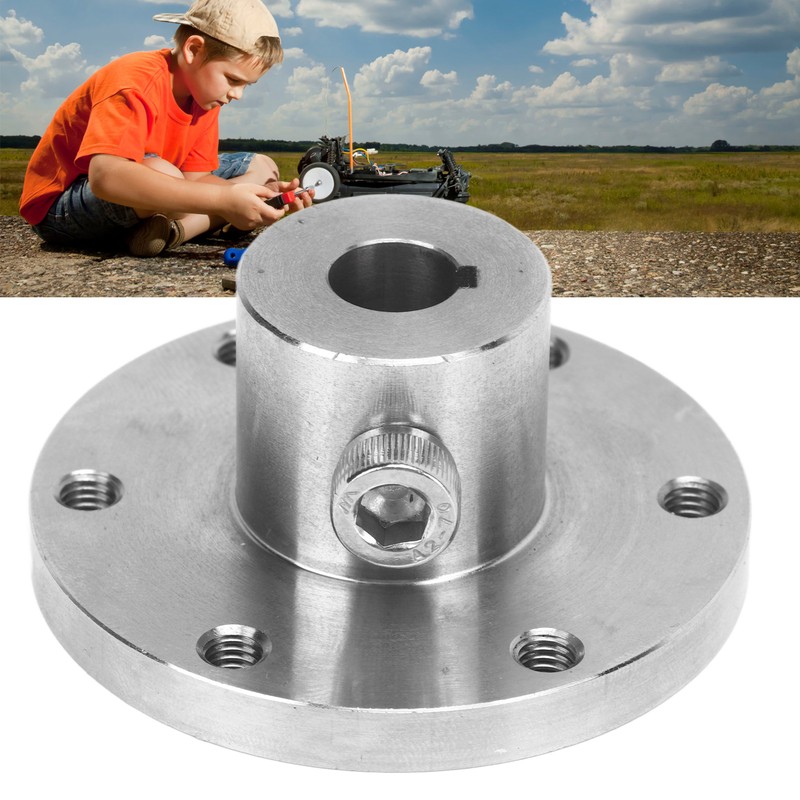 10mm Flange Coupling Connector High Strength Stainless Steel RC Shaft