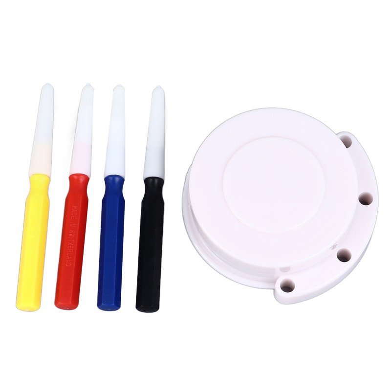 Watch Oiler Set 4 Tip Sizes 3 Recesses Oil Cup