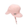 Sterntaler Girls' Peaked Cap with Neck Protection, Sun Hat, Pale