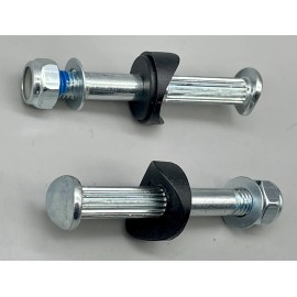 Medline Rear Wheel Axle, 2 Pack, NEW, Rollator Parts For Medline Steel Rolling Walker
