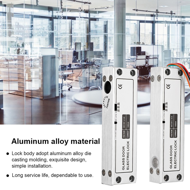 DC12V Electric Bolt Door Lock Mortise Surface Installation for Security