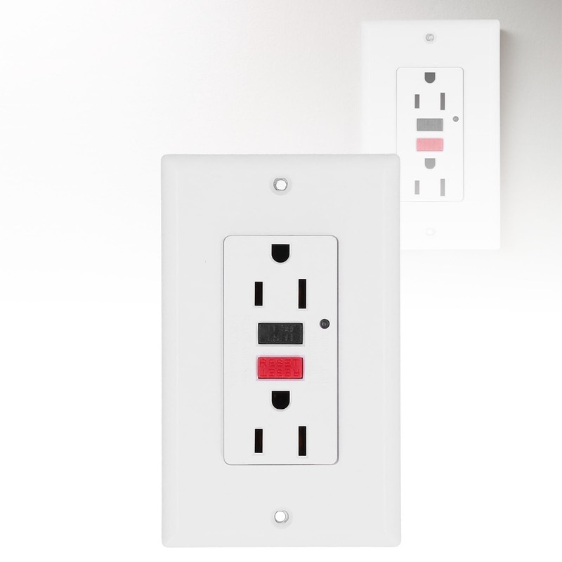 Wall Outlet American GFCI Smart Ground Fault Leakage Protection Socket