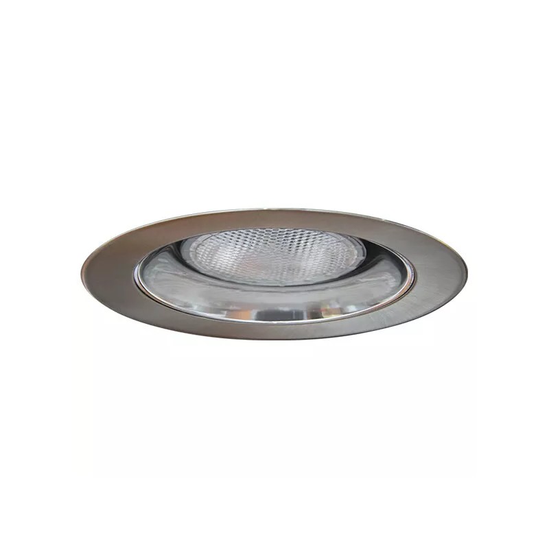 Unbranded 6" Inch Chrome Reflector Satin Nickel Ring Recessed Can