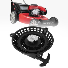 Briny River 1 Pc Lawn Mower Pull Starter Recoil Starter 170 mm Distance Between Holes Compatible with Güde BIG WHEELER 565 SPEED Lawn Mower Black