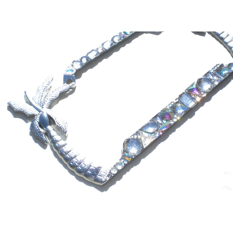 Palm Trees Chunky Mix AB and Clear Crystal Rhinestone License