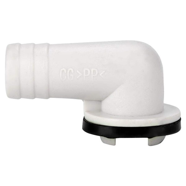 Delaman Air Conditioner Drain Hose Connector, Right-angel Air Conditioner Drain