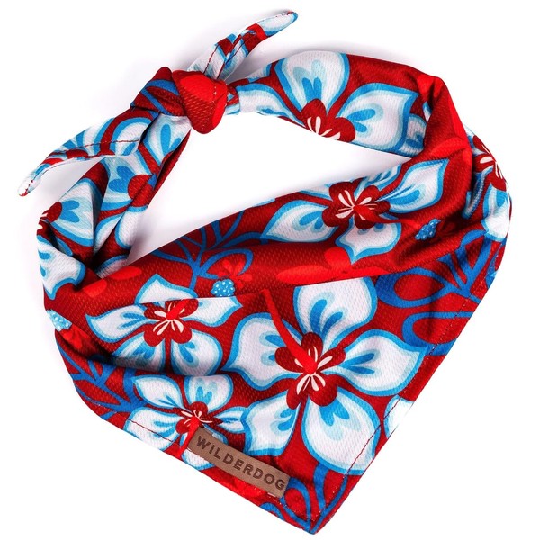 Wilderdog Dog Bandana with Lightweight Quick Drying Poly-Blend Mesh Material