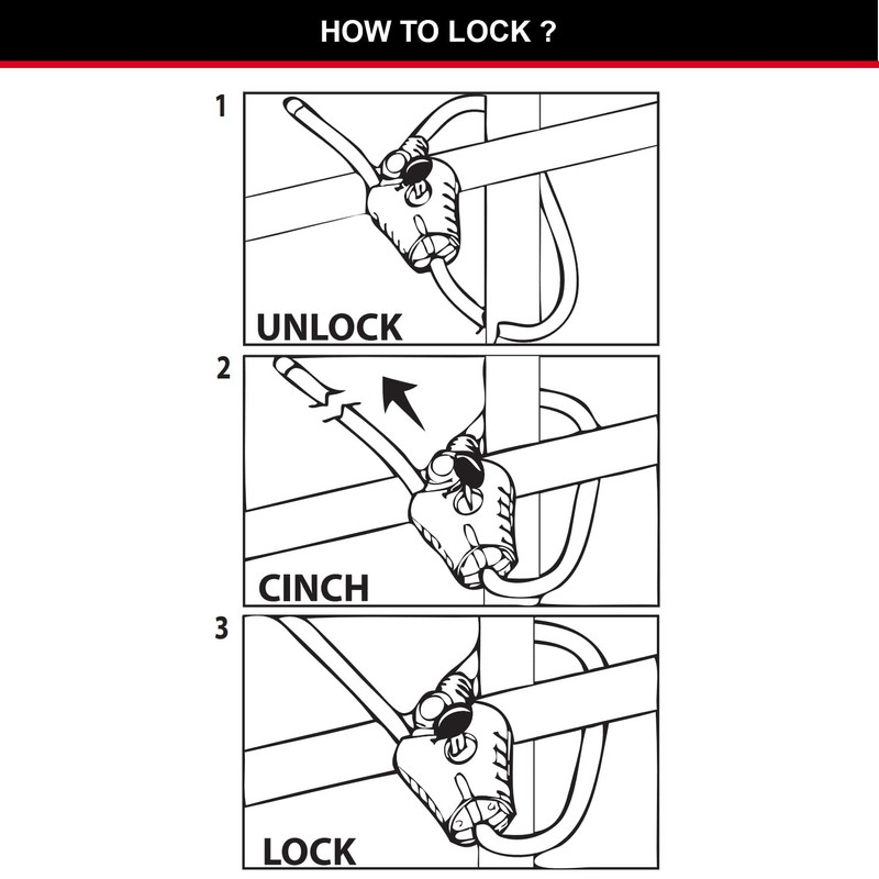 Master Lock 8418EURD Verstellbares Kabelschloss mit Schüsselschloss [Kabel einstellbar von