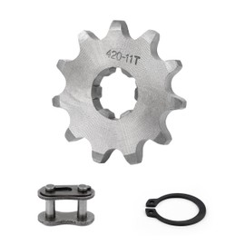 Tunejoy Motorcycle Engine Chain Sprocket 420 11T 17 mm Small Sprocket for 50cc 70cc 90cc 110cc Dirt Bike Pit Bike ATV Quad Motorcycle Mini Bike