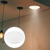 Ceiling Light Cover Replacement Clip-on for Ceiling Mounted Fixture, Mushroom