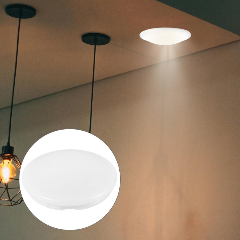 Ceiling Light Cover Replacement Clip-on for Ceiling Mounted Fixture, Mushroom