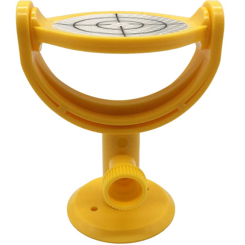 GEOLENI Mini prisma de vigilancia, prisma de topografía reflectante hoja