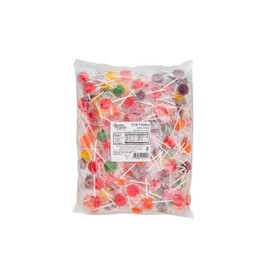 Quality Candy Company Fruit Lollipops, Assorted, 4 Pounds